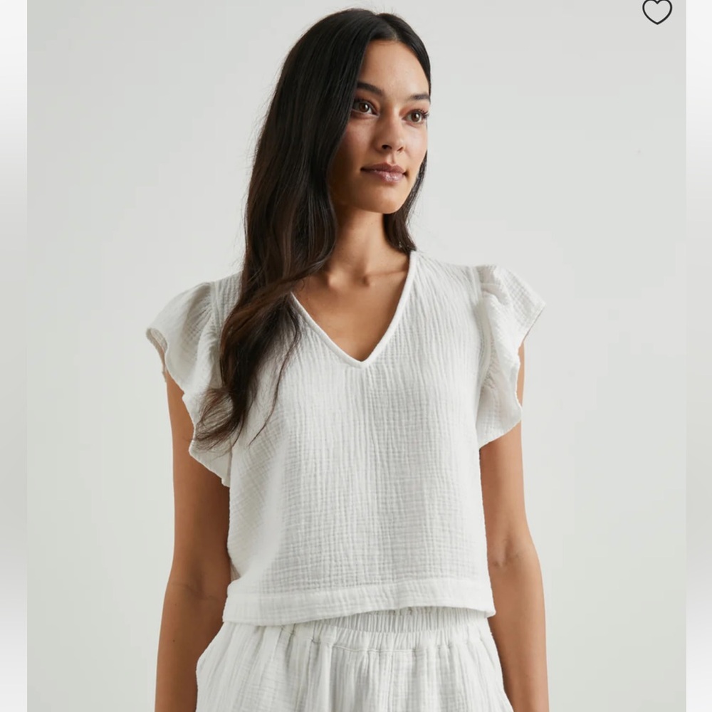 RAILS Miley top in White sz. Large. Worn once.